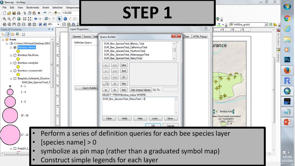 The Use of Looping Code in Map Production - ppt download
